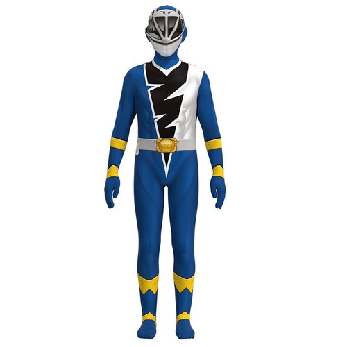 Kinder Dino Fury Kishiryu Sentai Ryusoulger Cosplay Kostüm Jumpsuit Maske Outfit - Bild 15 von 19