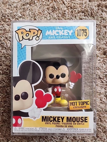 Disney Funko Pop Mickey And Friends 1075 Mickey Mouse Hot Topic Exclusive