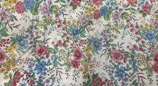 CONCORD FABRICS - FLORAL FIELDS-COTTON-- BY THE YARD