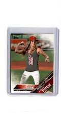 2016 Topps First Pitch Nina Agdal Seattle Mariners #FP-5