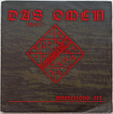 7''  MYSTERIOUS ART -  DAS OMEN    **  NL 1989   * * * * *   VG++ / VG++