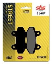 SBS 814 HF CERAMIC FRONT BRAKE PADS FOR MEGELLI 125 M R S 2008 - 2010