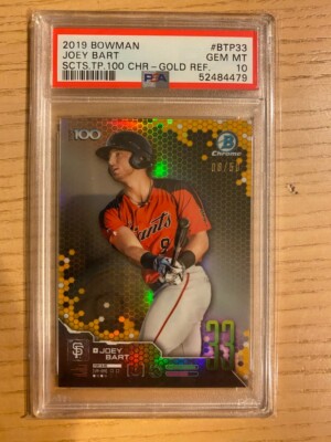 スポーツ選手 Joey Bart Bowman 2019 RC Auto Gold  /50 s-l400.jpg