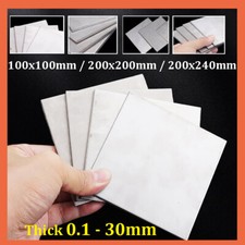 TC4 Titanium Alloy Metal Plate Ti Metal Sheet 0.1-30mm Thick 100*100mm 200*200mm