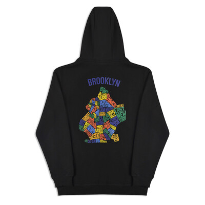 BROOKLYN MAP - HOODIE