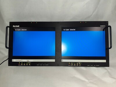 MARSHALL ELECTRONICS V-R102DP-2C   DUAL LCD RACK MOUNT