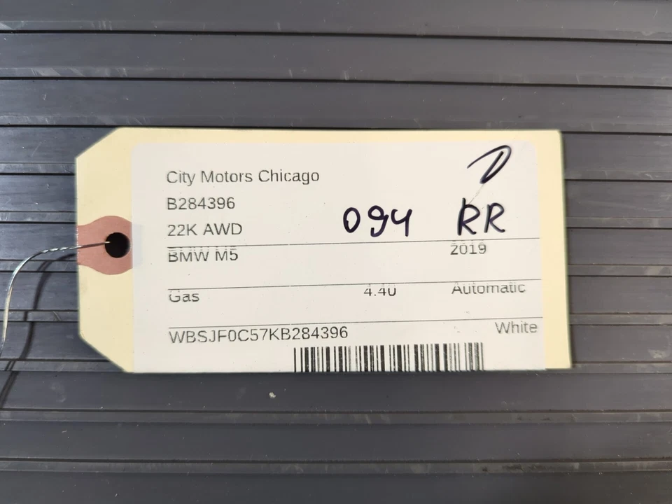 2015-2022 BMW M5 F90 G30 Rear Right Fender Liner Shield Cover OEM *NOTE* - Image 2 of 4