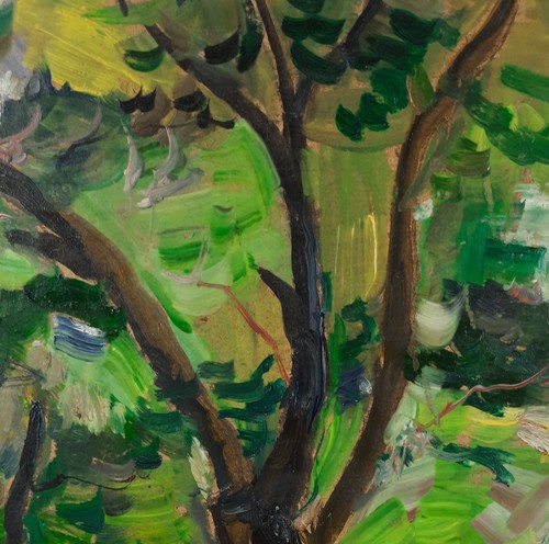Sommerlandschaft, Bäume, Original Ölgemälde, ukrainischer Künstler - Bild 11 von 15
