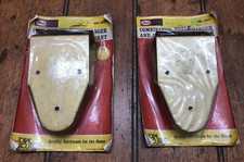 2 Pair New Vintage Ideal SK-485 Combination Shelf Hanger  Clothes Pole Socket