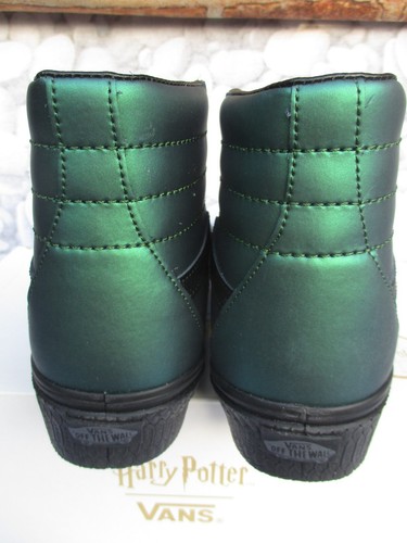 VANS HARRY POTTER DARK ARTS SK8 HI PLATFORM R SCARPE DA GINNASTICA TAGLIA 8,5 VERDE/NERO - Foto 6 di 14