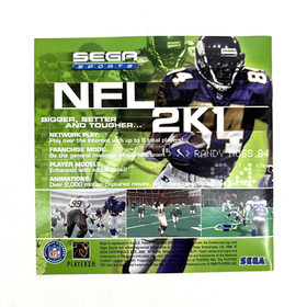 NHL 2K (Sega Dreamcast, 2000) Complete W/ Manual CIB