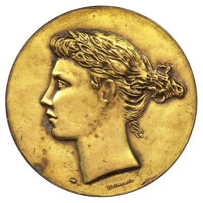 MEDAILLE ALLIANCE FRANÇAISE par PAUL BELMONDO EUR 59,00 - FR