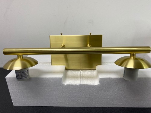 Forte Lighting Farrell 2 Light 18" Wide Bathroom Vanity Light - Soft Gold - Picture 3 of 5