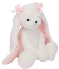 Bedtime Originals Lambs & Ivy Snowflake Plush Bunny 12" Long Floppy Ears Lovey