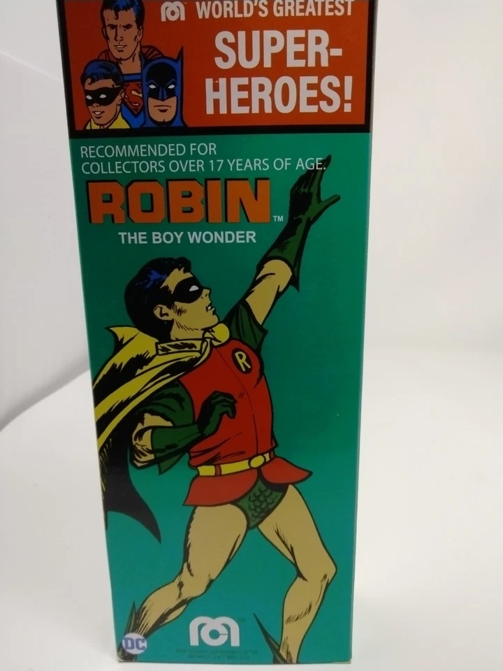 Medicom Toy Robin The Boy Wonder DC Comics Retro Sofubi Figura Batman 8" WB NUEVO Foto 2 de 2