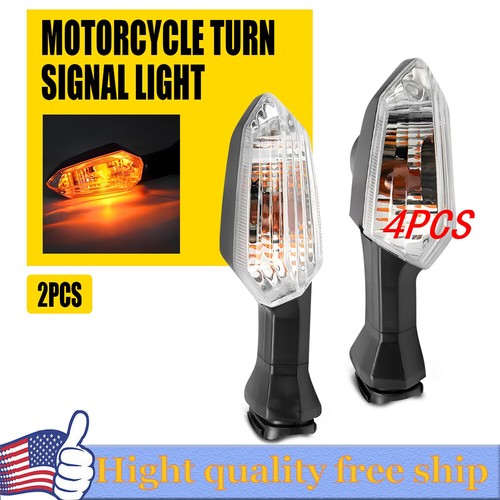 4X Turn Signal Light Indicator Lamp For KAWASAKI NINJA 300/1000/Z 1000SX 11-21