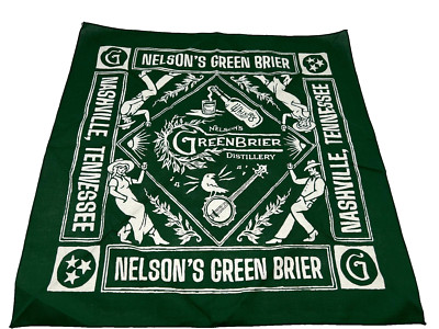 green brier distillery bandana Nashville TN 21x21