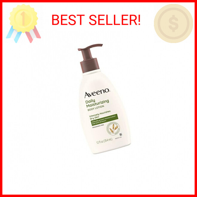 Aveeno Daily Moisturizing Body Lotion with Soothing Prebiotic Oat, Gentle Lotion