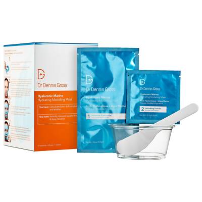 Dr. Dennis Gross Hyaluronic Marine Infusion Modeling Mask (4 Treatments w/4 Bowl