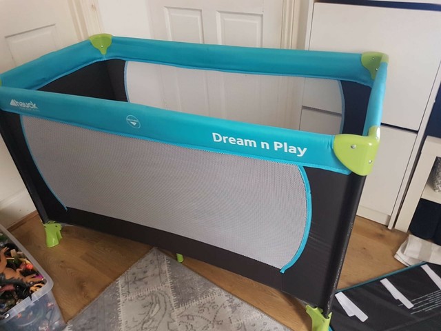 travel cot 120cm x 60cm