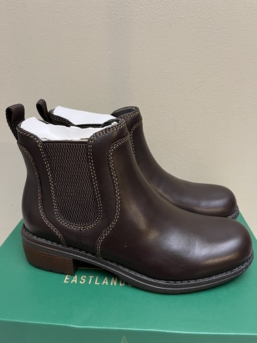 Brown Leather Chelsea Boots 