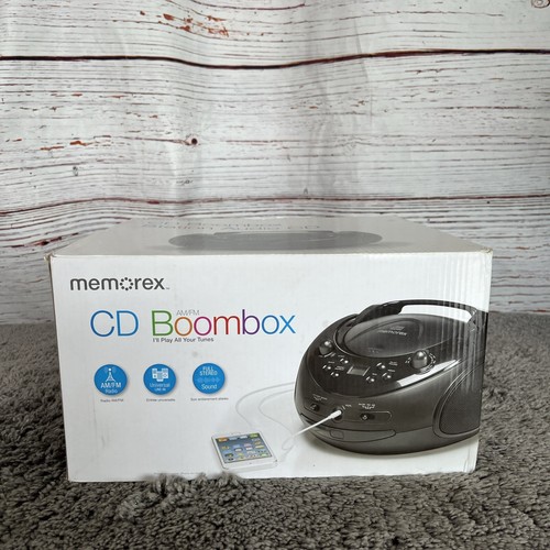 Memorex Model MP3221 Boombox CD Player AM/FM Radio NEW OLD STOCK ...