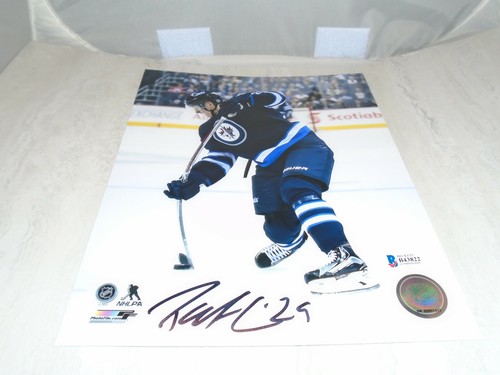 Patrik Laine Signed Winnipeg Jets 8x10 Photo Autographed Beckett BAS COA 1C - Picture 2 of 4