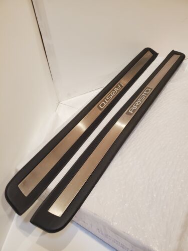 JDM Toyota Aristo Lexus GS300 GS400 GS430 Door Scuff Plates 98-05 "Fronts Only" - Picture 2 of 6