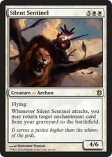 Silent Sentinel - Foil ~ Lightly Played Born of the Gods MTG Magic UltimateMTG W