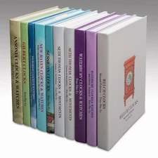 Tran Duy Ly 10 Vol Set Connecticut Clock Makers-Ansonia, Seth Thomas, Waterbury+