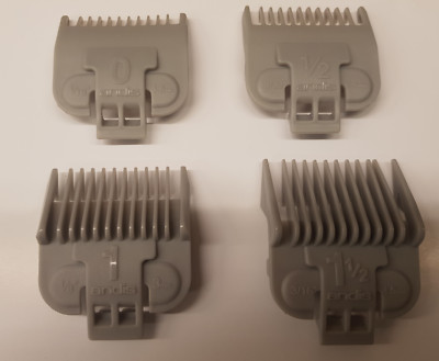 ANDIS US-1,FADE,US PRO & ENVY CLIPPER AUFSÄTZE KAMM SET 0,0,5,1,&1,5 