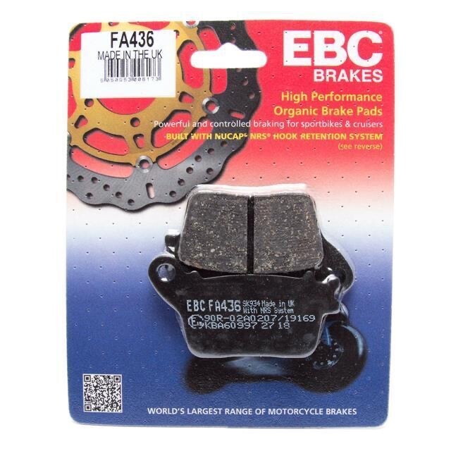 その他 F* FA436 EBC PREMIUM BRAKE PADS fit KAWASAKI NINJA ZX 6R ZX 636 ABS