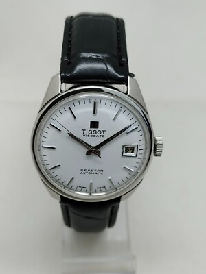 TISSOT SEASTAR ホワイトダイヤル レザーストラップ Official Tissot Strap | T852036795 | White Leather | Tissot