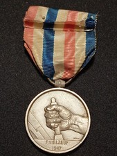 F10/03/25(REF22394) 1947 Civil Railway Medal French MEDAL