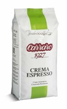 Crema Espresso Carraro 1927  Italian Whole Coffee Beans Blend - Free UK Delivery