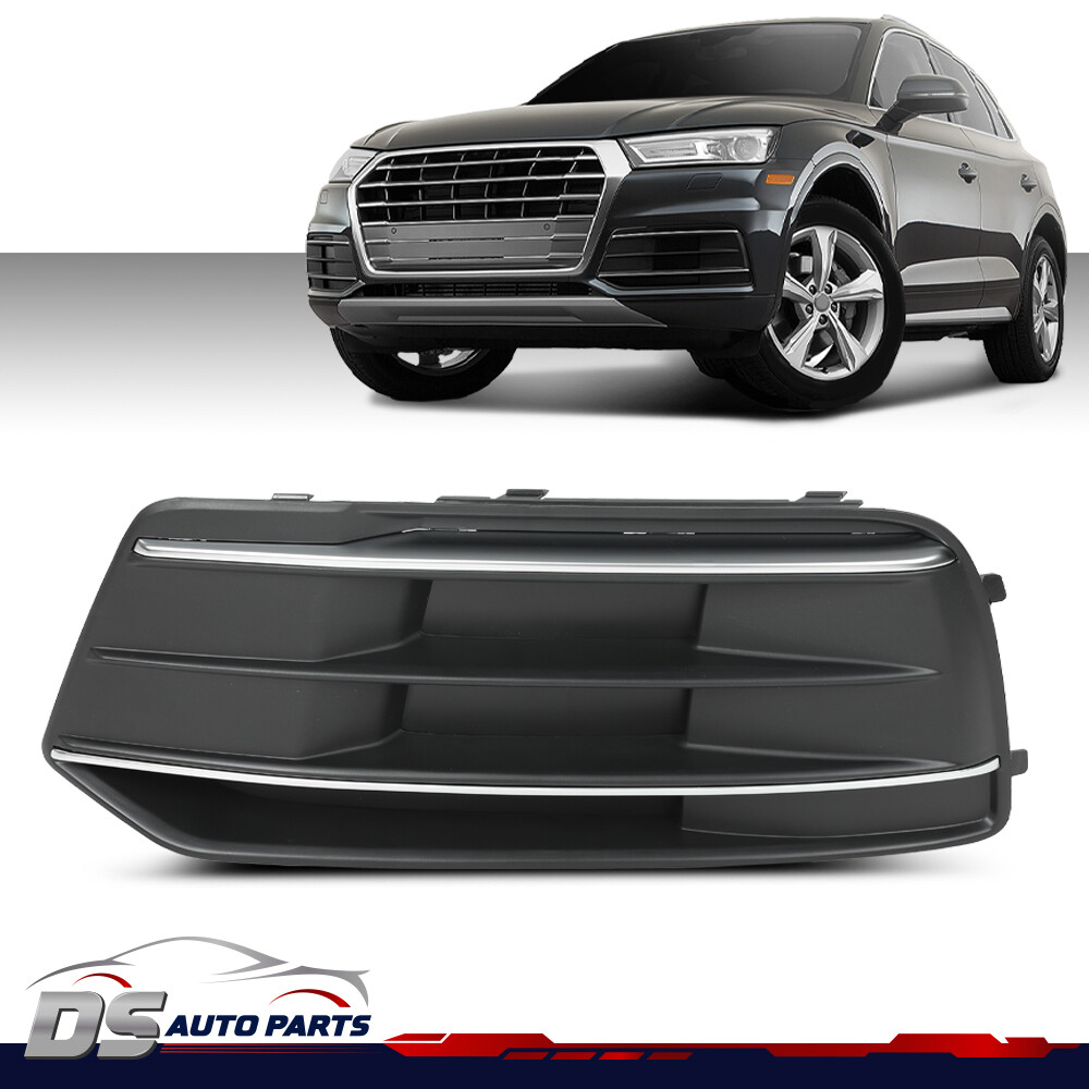 Bumper Cover Driver Side Fog Light Grille Bezel Insert Fit For Audi Q5 2018-2020