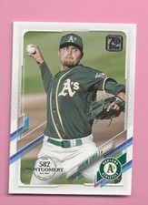 2021 Topps 582 Montgomery Club Foil Stamp #54 Joakim Soria Oakland Athletics