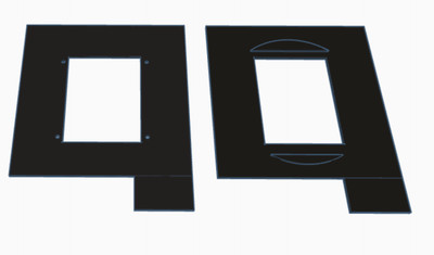 Format Masks for Durst Pro 4x5 Vergrößerer Vergrößerer - Darkroom - Dunkelkammer