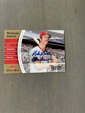 Bernie Carbo Autograph Rick Burleson Signed Red Sox Card Lot Topps Rookie