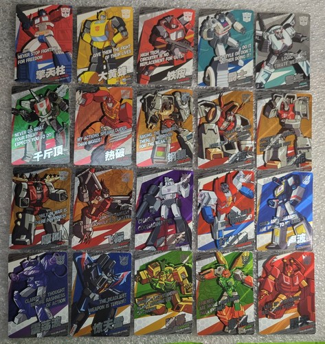 Transformers CCG TCG Kayou Trading Cards Sets & Singles Hasbro New Inv 09.25.24 - Picture 70 of 181