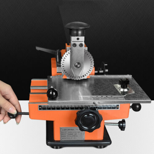 Máquina de marcado neumática semiautomática máquina de grabado de placas de identificación - Imagen 5 de 6