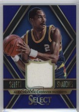 2014-15 Panini Select Swatches Purple Prizm 43/99 Alex English #62 HOF l8x