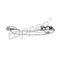 Topran TüRgriff Vorne Links FüR VW Polo 6N2 1.4 1.0 6N1 60 50 75 1.6 Schwarz