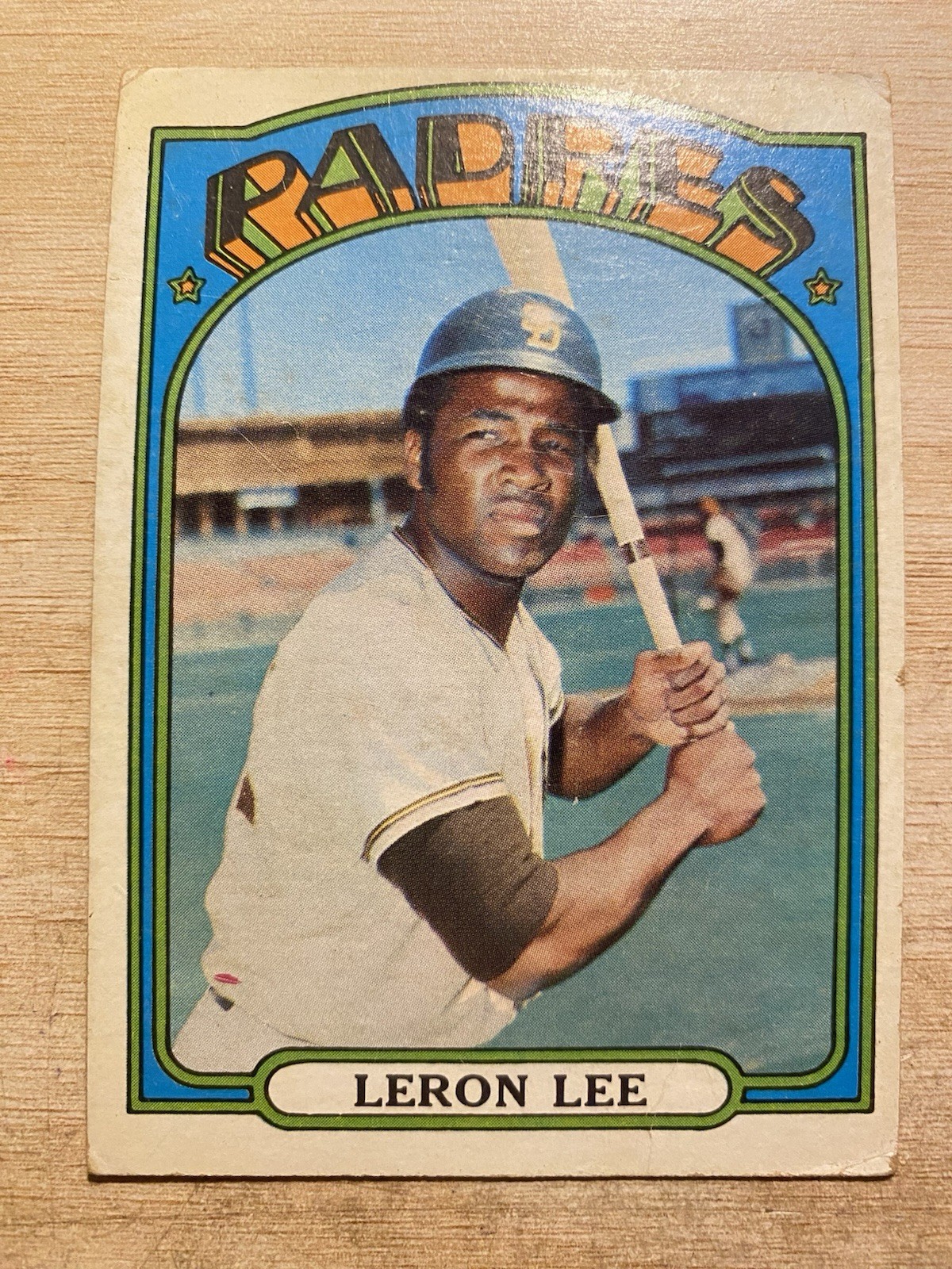 1972 Topps Baseball Card #238 Leron Lee
