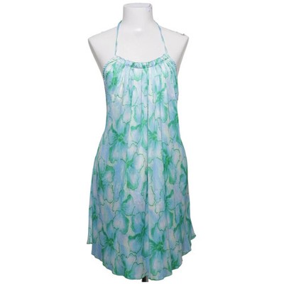 Shein, Neckholderkleid, Größe: 34, Blau/Grün/Weiß, Elasthan/Polyester #Rwc