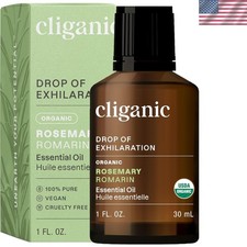 Organic Rosemary Essential Oil 1oz - 100 Pure  Natural Aromatherapy Relaxation