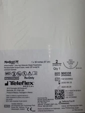 Zimmer Biomet  MaxBraid PE 1 x 38 Inches (97 cm) 2 (metric 5) 900338 In-Date