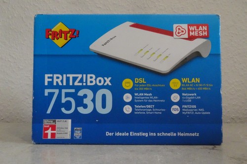 AVM FRITZ!Box 7530 Dual Band WLAN Router mit Integriertes VDSL Modem - geprüft! - Afbeelding 8 van 11
