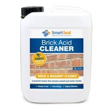 Brick Acid Cleaner Fast Acting Brick & Masonry Treatment Easy Use Brush & Wash
