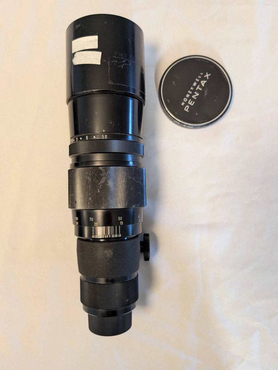 純正キャップ付 SMC TAKUMAR 400mm f5.6 m42マウント 【公式通販】